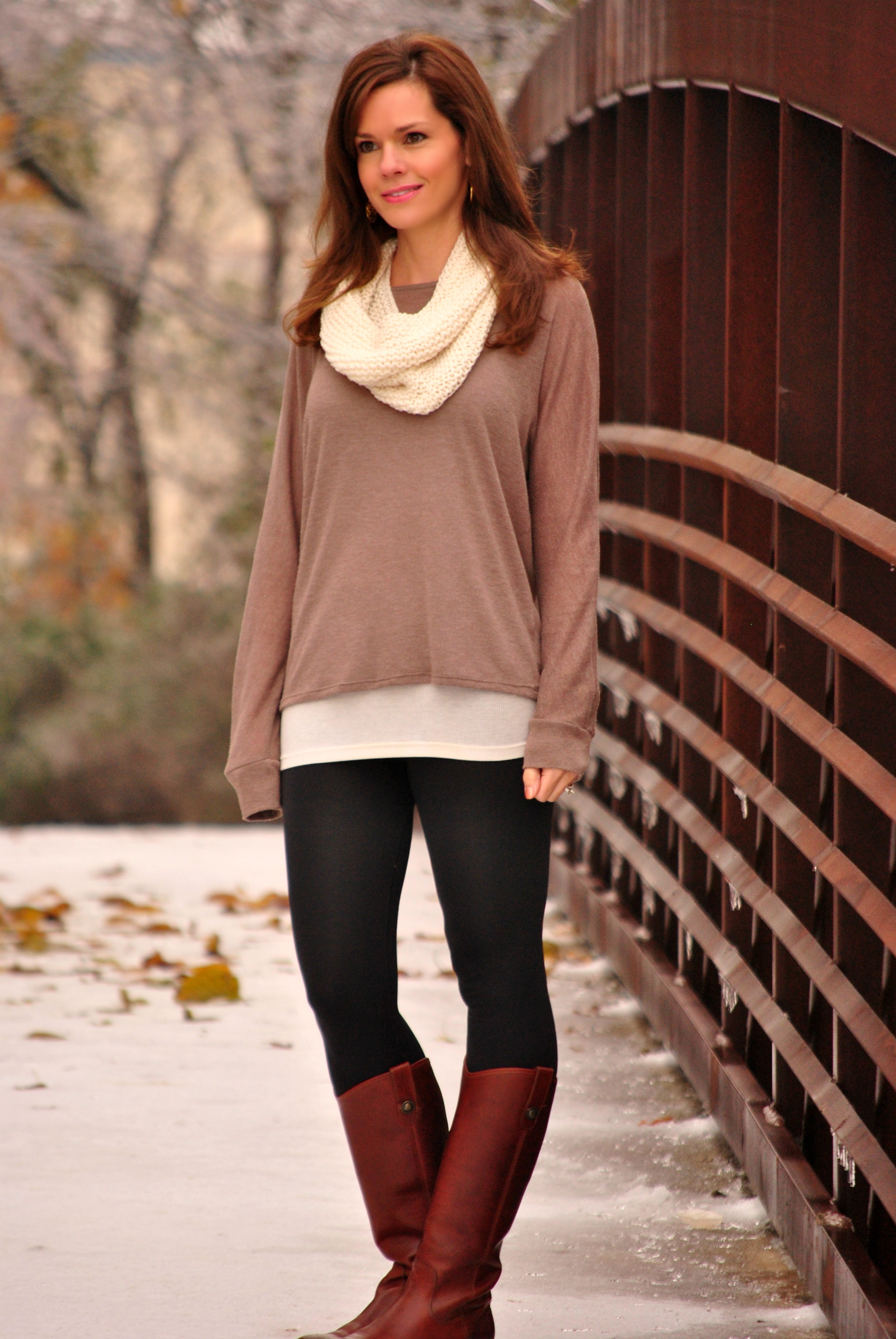 Wear Black Tights With Tan Uggs | Mount Mercy University