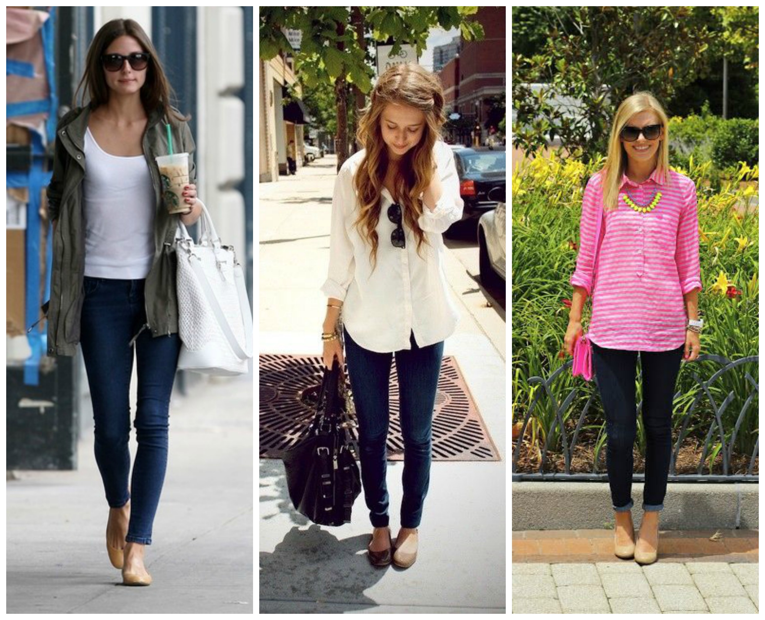 Casual Chic Outfit Basics | Dark Wash Skinny Jeans | Get Your ...