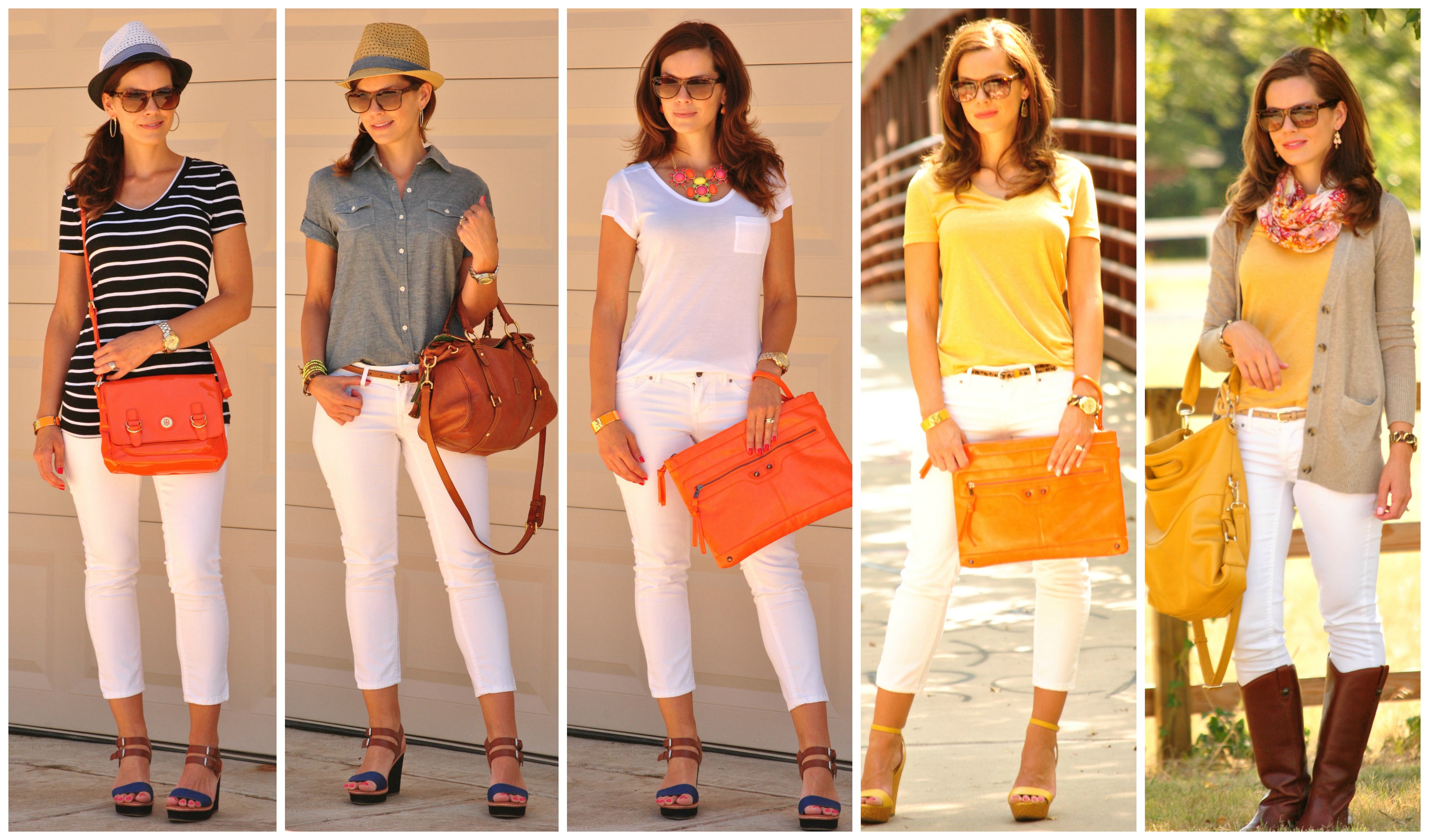 Casual Chic Outfit Basics | The Ultimate White Jeans Guide | Get ...