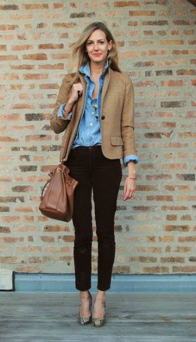 blazer-outfit-camel-chambray