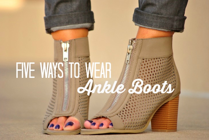 Five Ways To Wear Ankle Boots | Get Your Pretty On