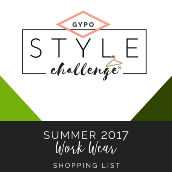 Summer 2017 Work Wear Capsule stylist shopping list