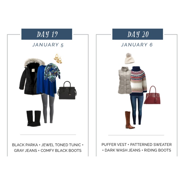 23 DAYS OF MIX AND MATCH OUTFIT IDEAS
