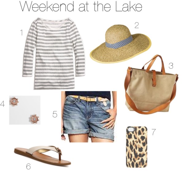 Easy Outfits A Weekend at the Lake Get Your Pretty On
