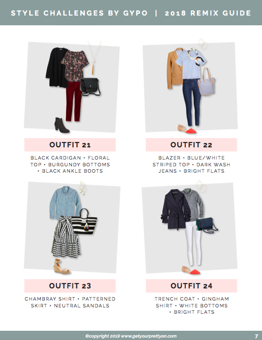 31 DAYS OF MIX AND MATCH OUTFIT IDEAS