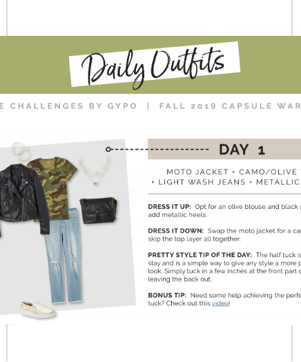 31 DAYS OF MIX AND MATCH OUTFIT IDEAS